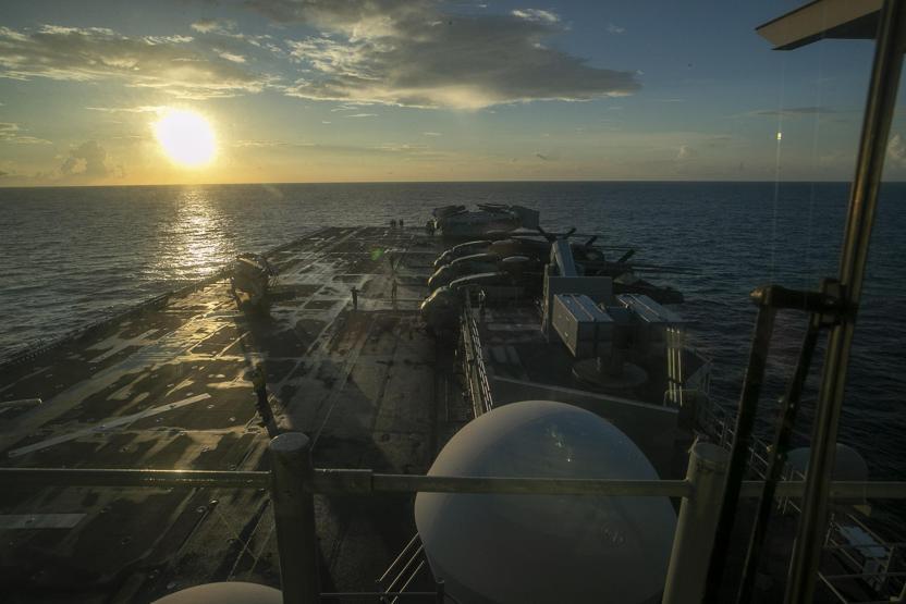 USS Tripoli Orta Doğuda: 3 bin 500 denizci ve piyade ile konuşlandı