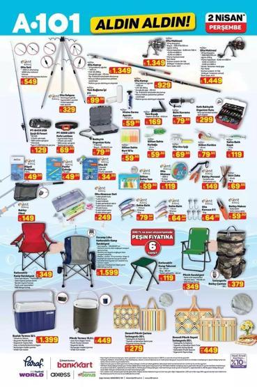 A101 2 Nisan 2026 Kataloğu Yayımlandı Bu Haftanın A101 İndirimli Ürünler Listesi Açıklandı TV’den Blender’a Onlarca Ürün Raflarda