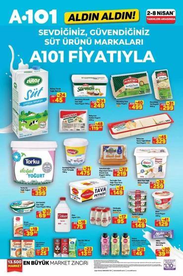 A101 2 Nisan 2026 Kataloğu Yayımlandı Bu Haftanın A101 İndirimli Ürünler Listesi Açıklandı TV’den Blender’a Onlarca Ürün Raflarda