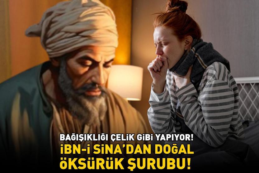 İBN-İ SİNADAN DOĞAL ÖKSÜRÜK ŞURUBU Grip ya da nezle olanlar dikkat Günde 2 kez tüketmek yetiyor: Bağışıklığı çelik gibi yapıyor