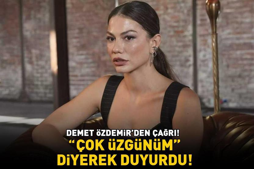 Eşref Rüyanın Nisanı Demet Özdemirden çağrı Çok üzgünüm diyerek duyurdu: Büyük geçmiş olsun