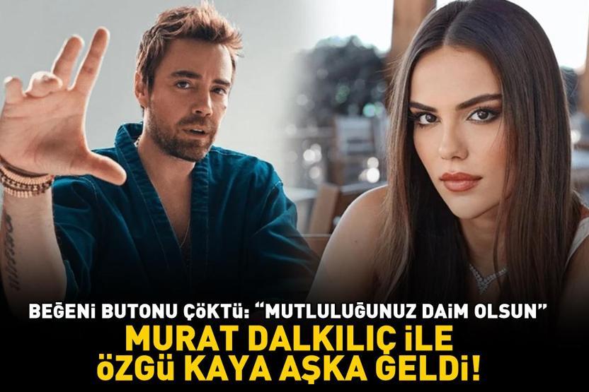 Murat Dalkılıç ile Özgü Kaya aşka geldi Gören aynı şeyi söyledi: Mutluluğunuz daim olsun