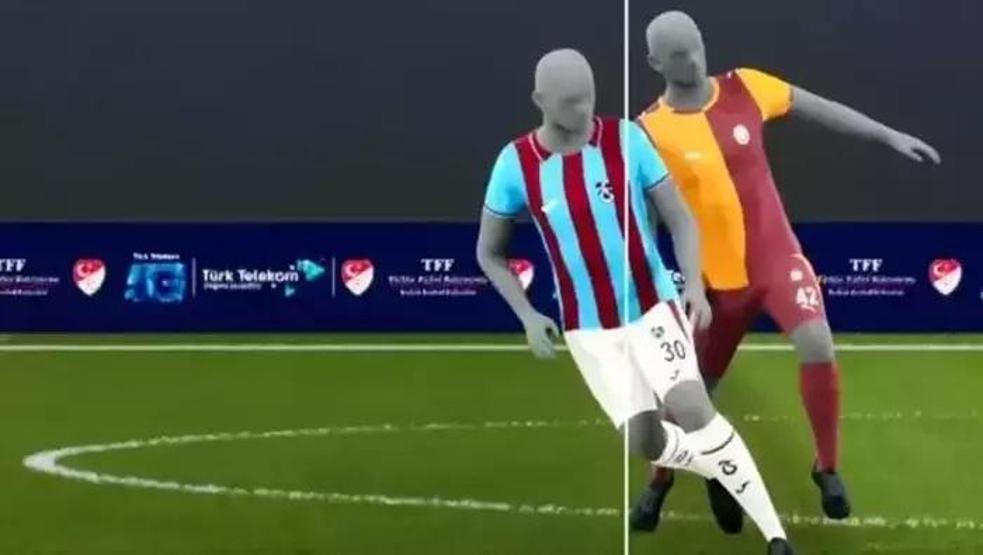 Trabzonspor - Galatasaray maçının tartışmalı pozisyonları Barış Alper Yılmaz kırmızı kart görmeli miydi