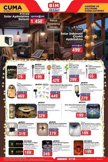 BİM 10 NİSAN 2026 KATALOĞU: BİMde 10 Nisanda neler var BİMde bu hafta neler var