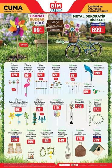 BİM 10 NİSAN 2026 KATALOĞU: BİMde 10 Nisanda neler var BİMde bu hafta neler var