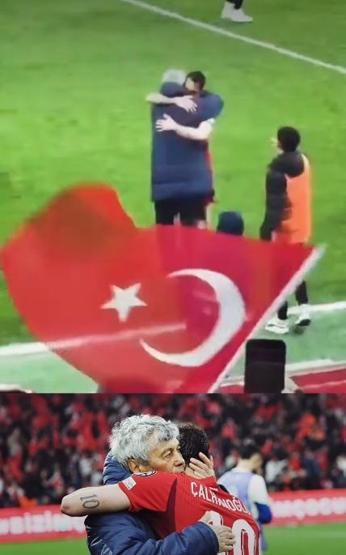 Hakan Çalhanoğlundan Lucescuya son veda O anlar yeniden gündem oldu...