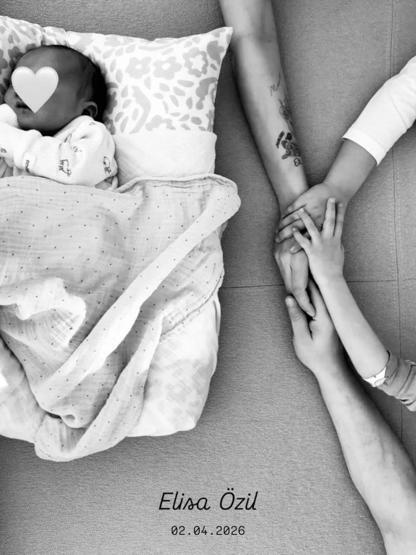 Üçüncü Kez Baba Olan Mesut Özil Yüreklere Dokundu Elisa’nın Doğumu, Binlerce Çocuğa Umut Olacak “Kimsenin Yavrusu Mahsun Kalmasın”