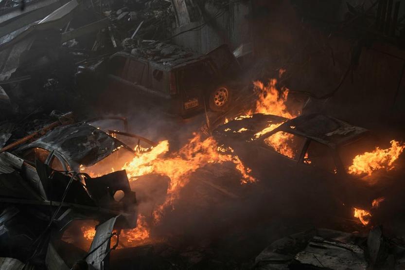 İsrail’den Lübnana yoğun bombardıman 10 dakikada 100 noktaya saldırı... Sivil katliamı: Onlarca ölü, yüzlerce yaralı var...