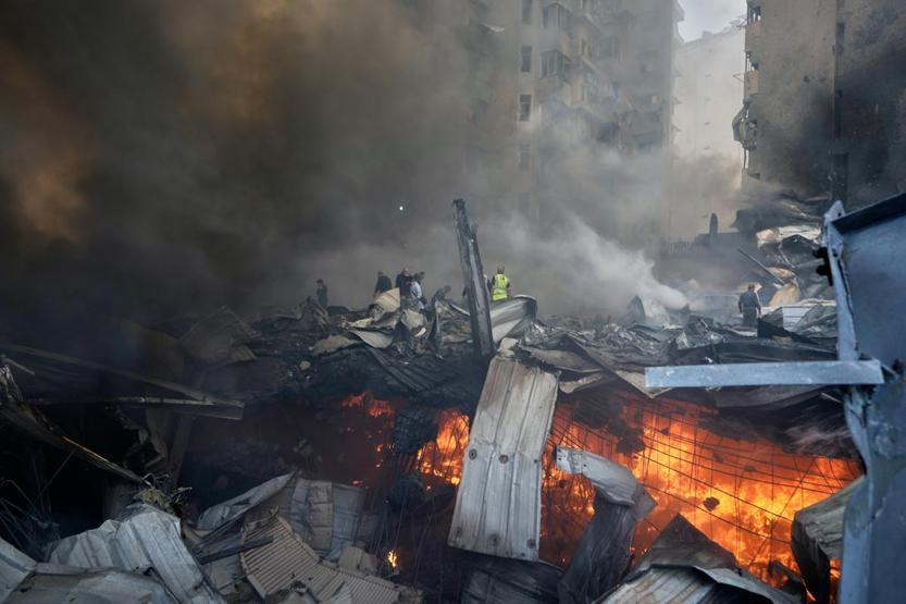 İsrail’den Lübnana yoğun bombardıman 10 dakikada 100 noktaya saldırı... Sivil katliamı: Onlarca ölü, yüzlerce yaralı var...