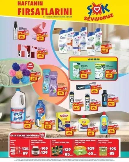 ŞOK 8 - 14 Nisan Aktüel Ürünler Kataloğu: ŞOKta bu hafta neler var