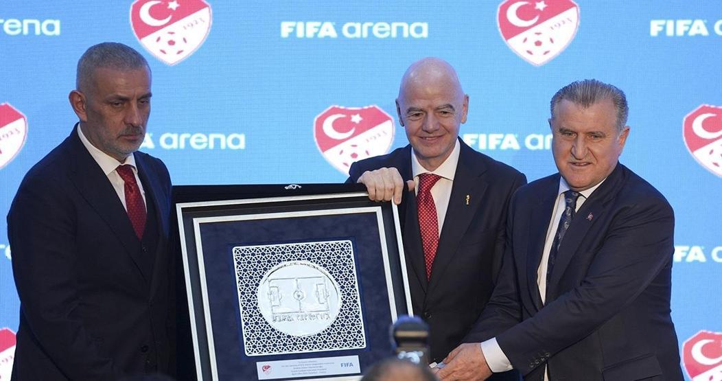 Infantino, FIFA Arena projesinin Türkiye etabının resmi açılışına katıldı