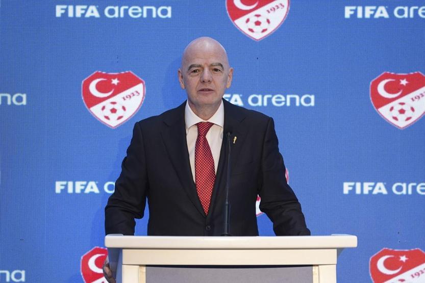 Infantino, FIFA Arena projesinin Türkiye etabının resmi açılışına katıldı
