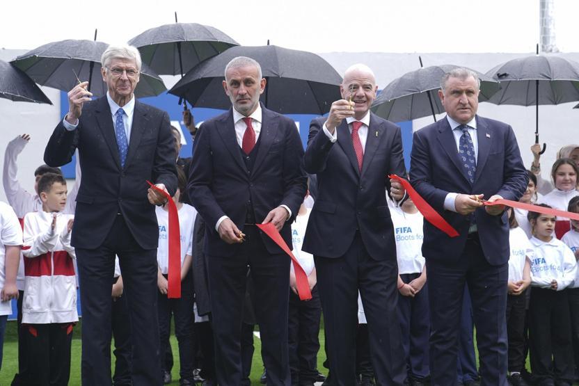 Infantino, FIFA Arena projesinin Türkiye etabının resmi açılışına katıldı
