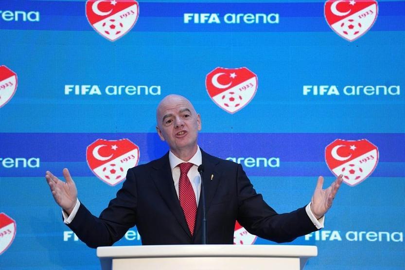 Infantino, FIFA Arena projesinin Türkiye etabının resmi açılışına katıldı