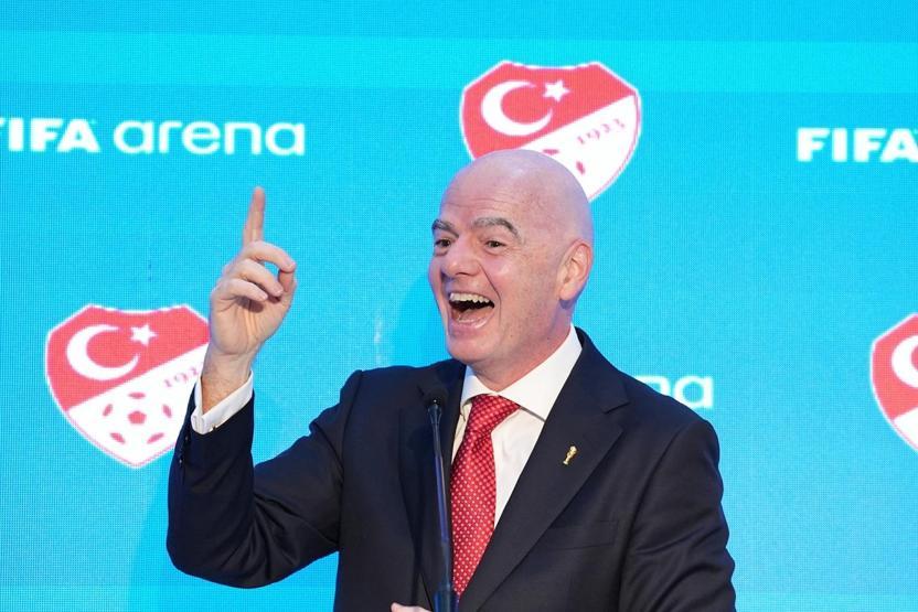 Infantino, FIFA Arena projesinin Türkiye etabının resmi açılışına katıldı