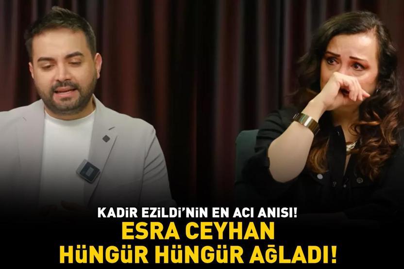 Temizlik Benim İşim ve En Hamarat Benim yarışmalarıyla tanınmıştı Kadir Ezildinin en acı anısı Esra Ceyhan hüngür hüngür ağladı
