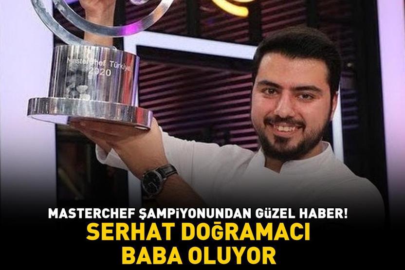 MasterChef şampiyonu Serhat Doğramacının babalık sevinci Yorumlar peş peşe geldi: Mükemmel bir haber