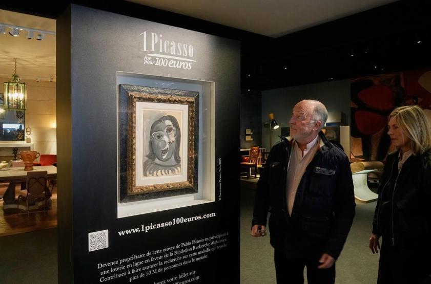 Değeri 44 milyon olan bu Picasso eseri, 5 bin TLye satılacak