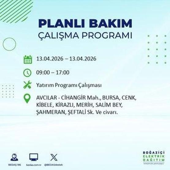 13 NİSAN İSTANBUL ELEKTRİK KESİNTİSİ: İstanbul’da Elektrikler Ne Zaman Gelecek BEDAŞ’tan 22 İlçe İçin Kesinti Açıklaması