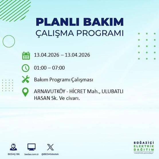 13 NİSAN İSTANBUL ELEKTRİK KESİNTİSİ: İstanbul’da Elektrikler Ne Zaman Gelecek BEDAŞ’tan 22 İlçe İçin Kesinti Açıklaması