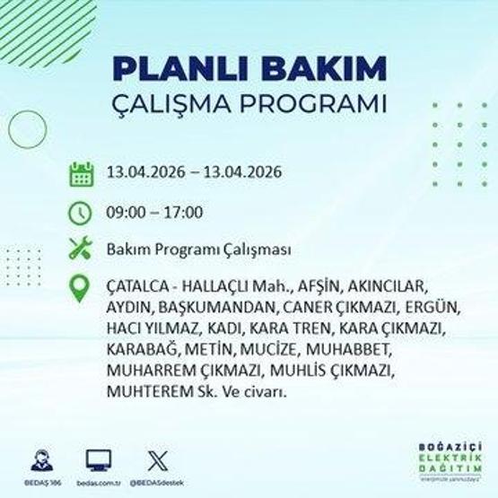 13 NİSAN İSTANBUL ELEKTRİK KESİNTİSİ: İstanbul’da Elektrikler Ne Zaman Gelecek BEDAŞ’tan 22 İlçe İçin Kesinti Açıklaması