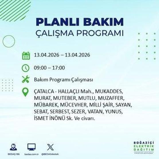 13 NİSAN İSTANBUL ELEKTRİK KESİNTİSİ: İstanbul’da Elektrikler Ne Zaman Gelecek BEDAŞ’tan 22 İlçe İçin Kesinti Açıklaması