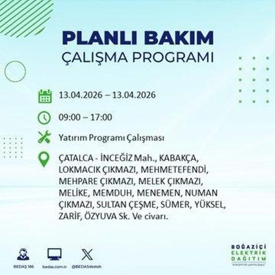 13 NİSAN İSTANBUL ELEKTRİK KESİNTİSİ: İstanbul’da Elektrikler Ne Zaman Gelecek BEDAŞ’tan 22 İlçe İçin Kesinti Açıklaması