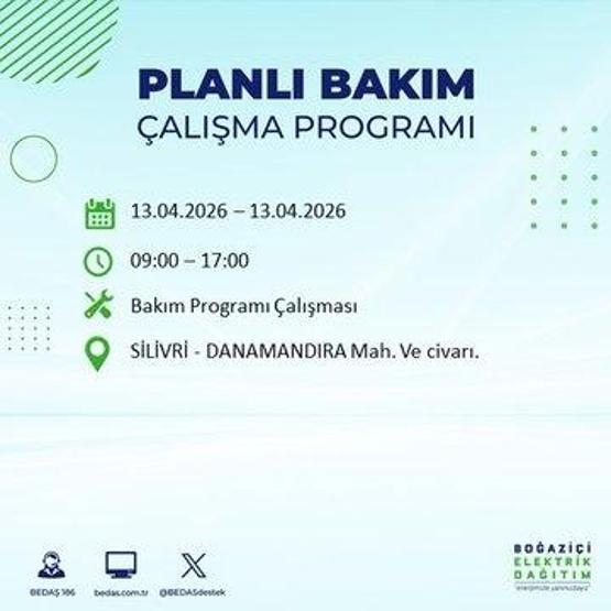 13 NİSAN İSTANBUL ELEKTRİK KESİNTİSİ: İstanbul’da Elektrikler Ne Zaman Gelecek BEDAŞ’tan 22 İlçe İçin Kesinti Açıklaması