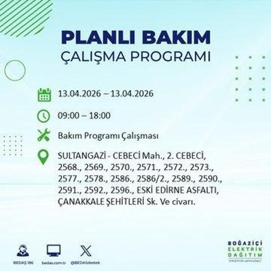 13 NİSAN İSTANBUL ELEKTRİK KESİNTİSİ: İstanbul’da Elektrikler Ne Zaman Gelecek BEDAŞ’tan 22 İlçe İçin Kesinti Açıklaması