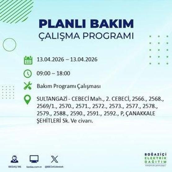 13 NİSAN İSTANBUL ELEKTRİK KESİNTİSİ: İstanbul’da Elektrikler Ne Zaman Gelecek BEDAŞ’tan 22 İlçe İçin Kesinti Açıklaması