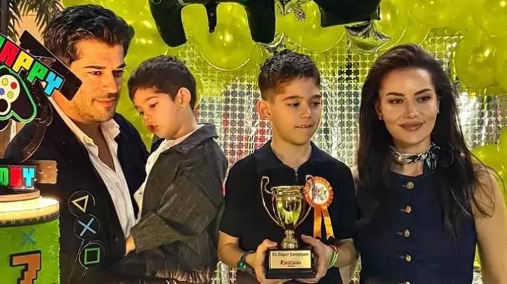 Karan Özçivit 7 yaşına girdi Doğum günü partisi sanal medyayı salladı