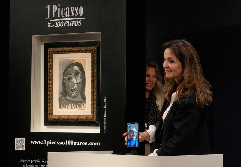 Picasso piyangosu ona çıktı 44 milyonluk eseri 5 bin TLye aldı, şaşkınlığını böyle dile getirdi: Şaka olmadığını nasıl teyit edebilirim”