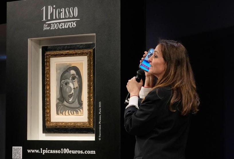 Picasso piyangosu ona çıktı 44 milyonluk eseri 5 bin TLye aldı, şaşkınlığını böyle dile getirdi: Şaka olmadığını nasıl teyit edebilirim”