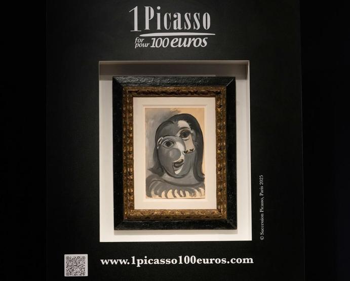 Picasso piyangosu ona çıktı 44 milyonluk eseri 5 bin TLye aldı, şaşkınlığını böyle dile getirdi: Şaka olmadığını nasıl teyit edebilirim”