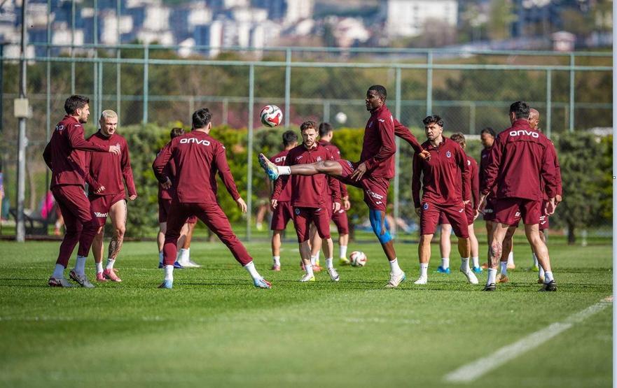 Trabzonspor, Başakşehir maçına hazırlanıyor