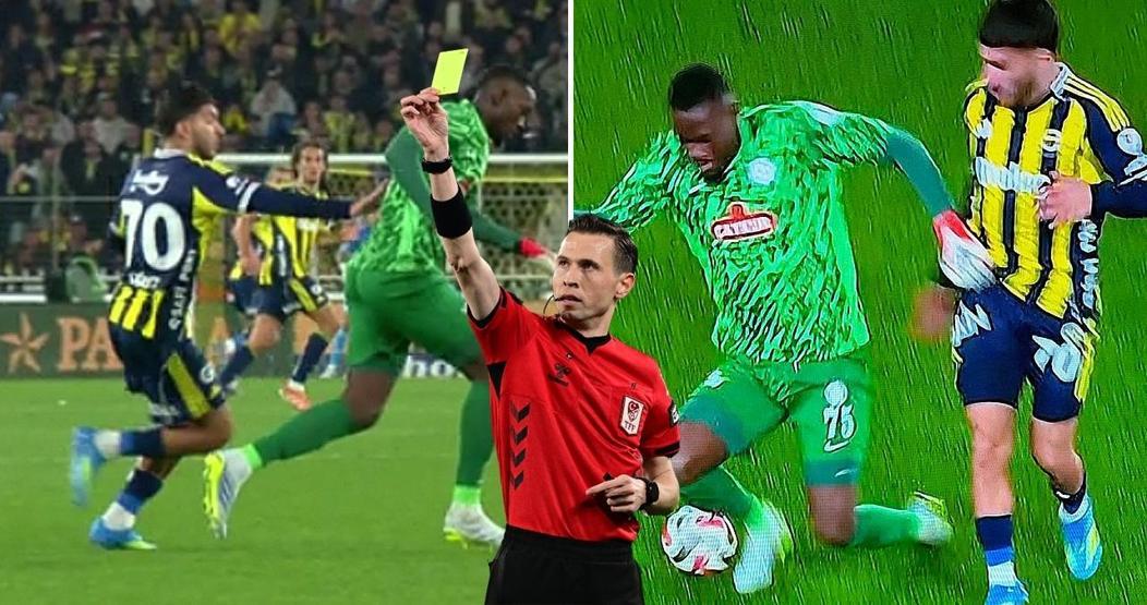 Fenerbahçe - Çaykur Rizespor maçındaki tartışmalı pozisyon için net yorum Gol iptali...