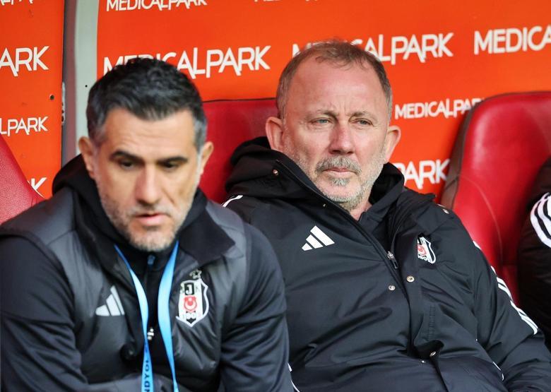 Beşiktaşta puan kaybı sonrası Sergen Yalçına kadro eleştirisi