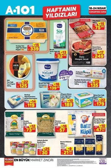 23 NİSAN A101 HAFTANIN YILDIZLARI KATALOĞU: A101 Aldın Aldın 23 Nisan 2026 Aktüel Kataloğu Yayımlandı Philips ve Samsung TV’ler, Motosiklet, Ev Aletleri...