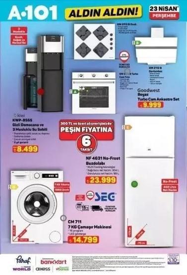 23 NİSAN A101 HAFTANIN YILDIZLARI KATALOĞU: A101 Aldın Aldın 23 Nisan 2026 Aktüel Kataloğu Yayımlandı Philips ve Samsung TV’ler, Motosiklet, Ev Aletleri...