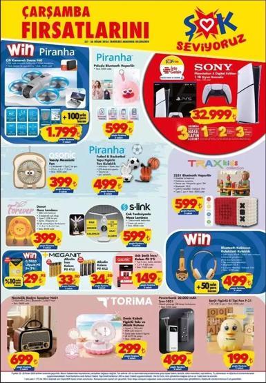 ŞOK 22-28 NİSAN AKTÜEL KATALOĞU YAYINLANDI: Playstation 5’ten Drone’a Büyük Kampanya İşte Yeni ŞOK Aktüel Kataloğu