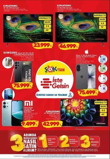ŞOK 22-28 NİSAN AKTÜEL KATALOĞU YAYINLANDI: Playstation 5’ten Drone’a Büyük Kampanya İşte Yeni ŞOK Aktüel Kataloğu