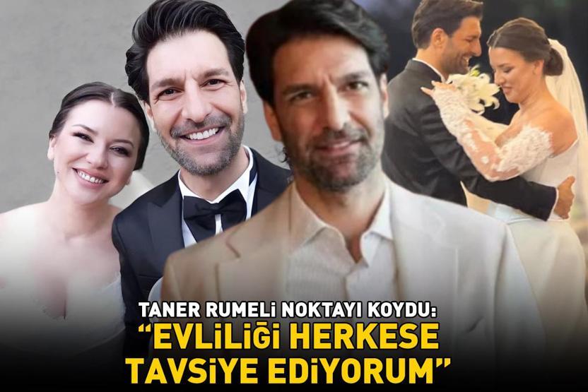 Eşref Rüyanın Dinçeri Taner Rumeli noktayı koydu: Evliliği herkese tavsiye ediyorum