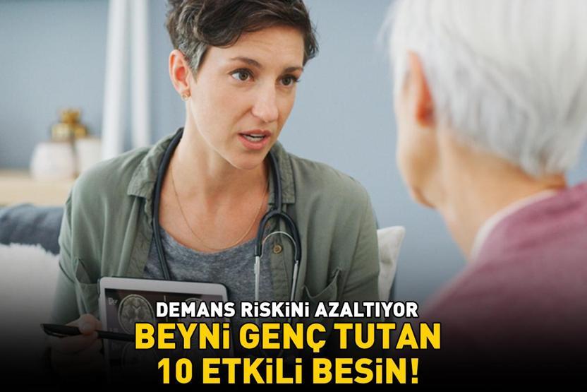 Beyni Genç Tutan 10 Etkili Besin Demans Riskini Azaltıyor