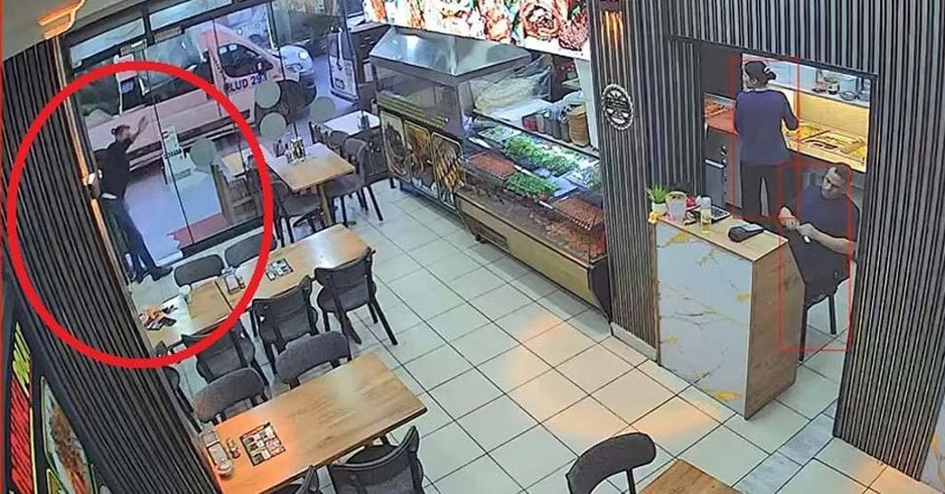 Heimlich manevrası yine hayat kurtardı: Restorandaki panik anları güvenlik kamerasında