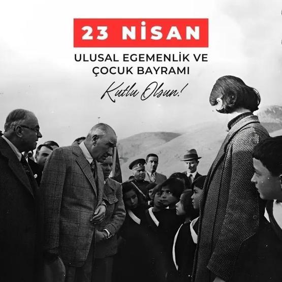 23 NİSAN MESAJLARI VE SÖZLERİ 2026 | Bayraklı, Atatürk Resimli En Güzel 23 Nisan Ulusal Egemenlik ve Çocuk Bayramı Mesajları Tıkla - İndir