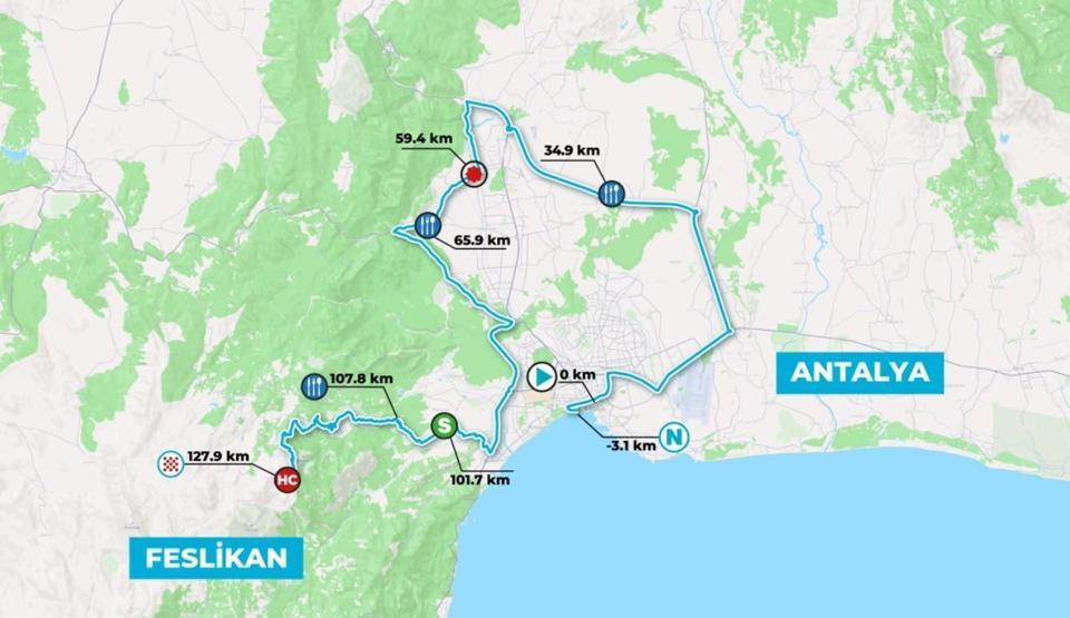 CUMHURBAŞKANLIĞI BİSİKLET TURU 2026 | 61. Cumhurbaşkanlığı Bisiklet Turu Güzergahı ve Etapları: Antalya Bisiklet Turu Saat Kaçta