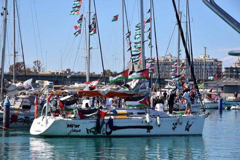 Küresel Sumud Filosu İtalyadan yola çıktı