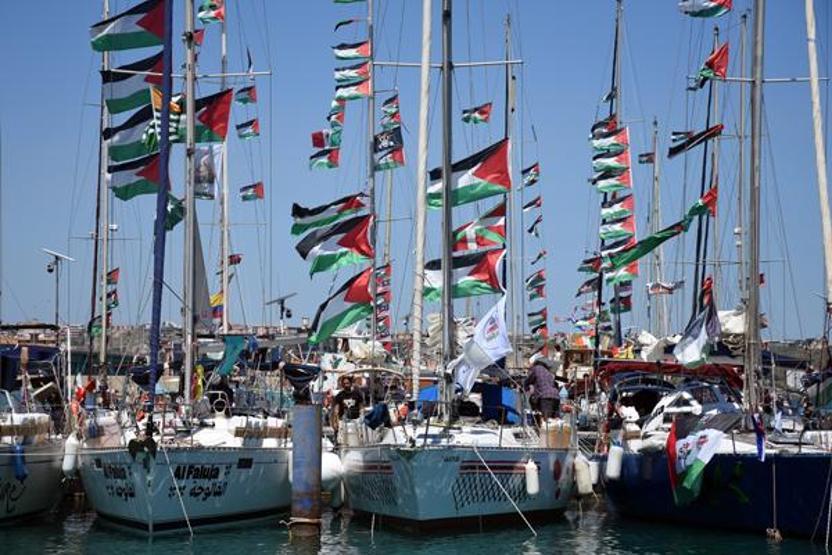 Küresel Sumud Filosu İtalyadan yola çıktı