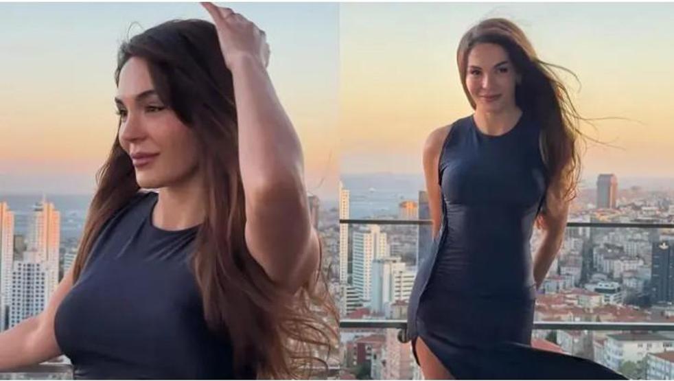 Ebru Şahin’den Yeni Kareler: Güzelliğiyle Sanal Medyayı Büyüledi