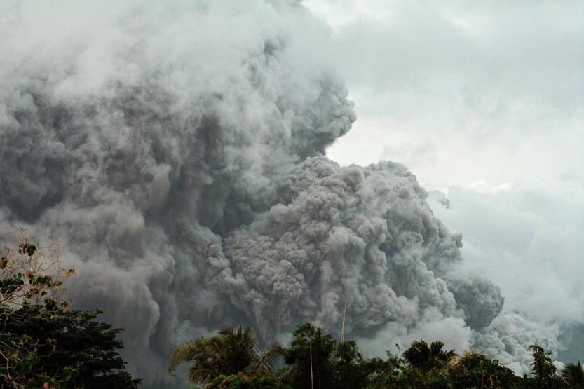 Mayon Yanardağı hareketlendi Çok sayıda yerleşim yeri kül altında kaldı...